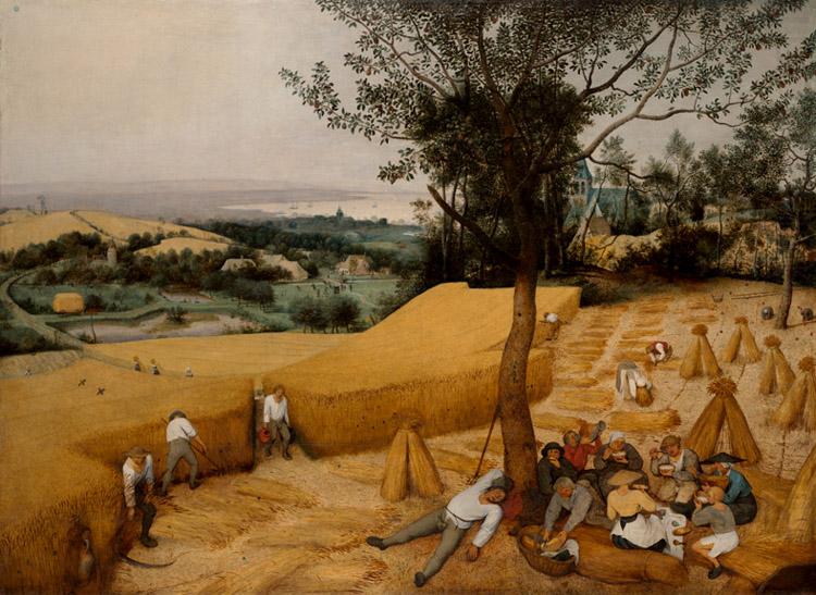 BRUEGEL, Pieter the Elder The Corn Harvest (mk08) china oil painting image